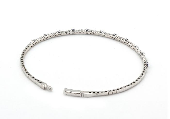 Yogo Sapphire Flex Tennis Bracelet