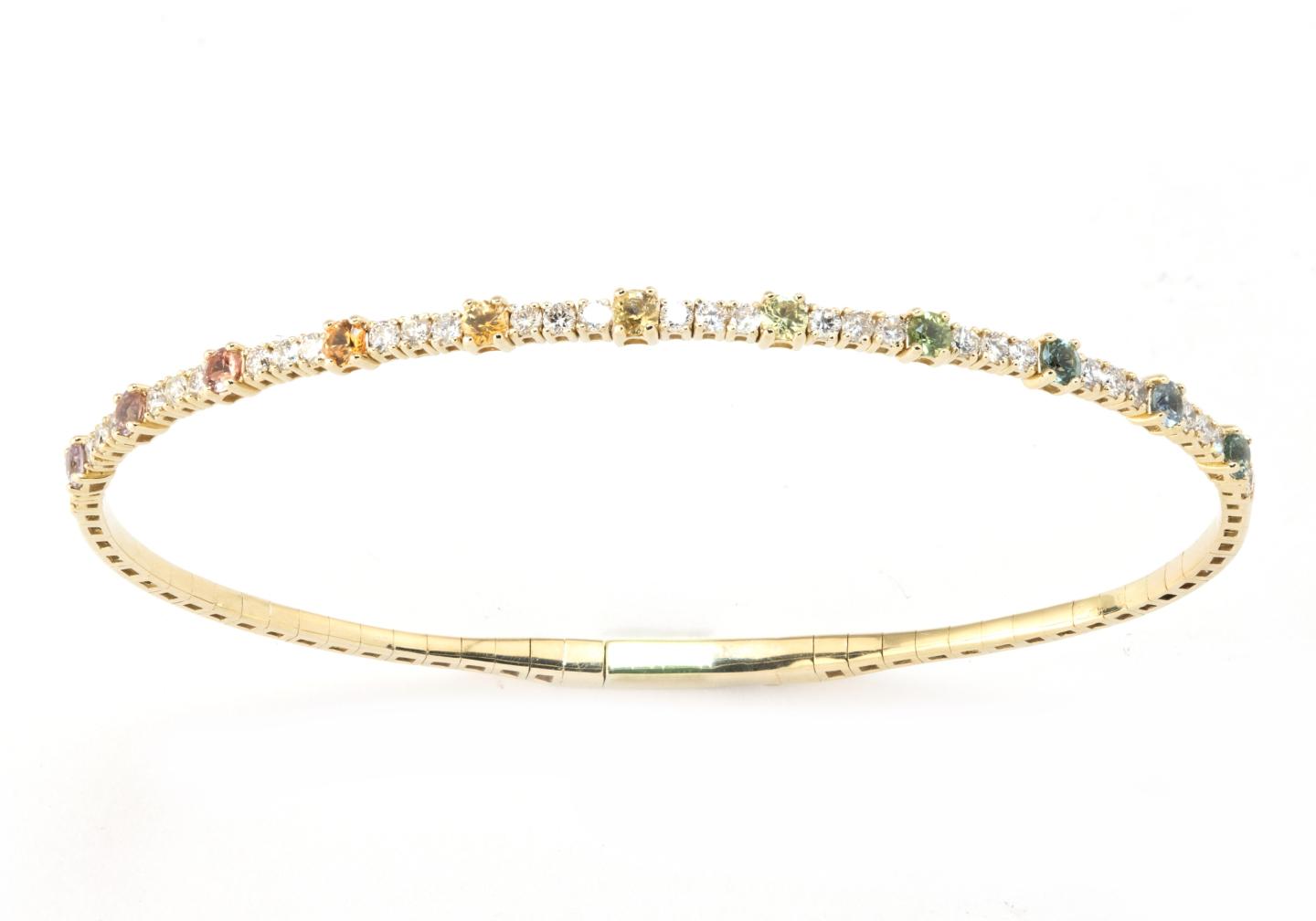 Fancy Montana Flex Tennis Bracelet