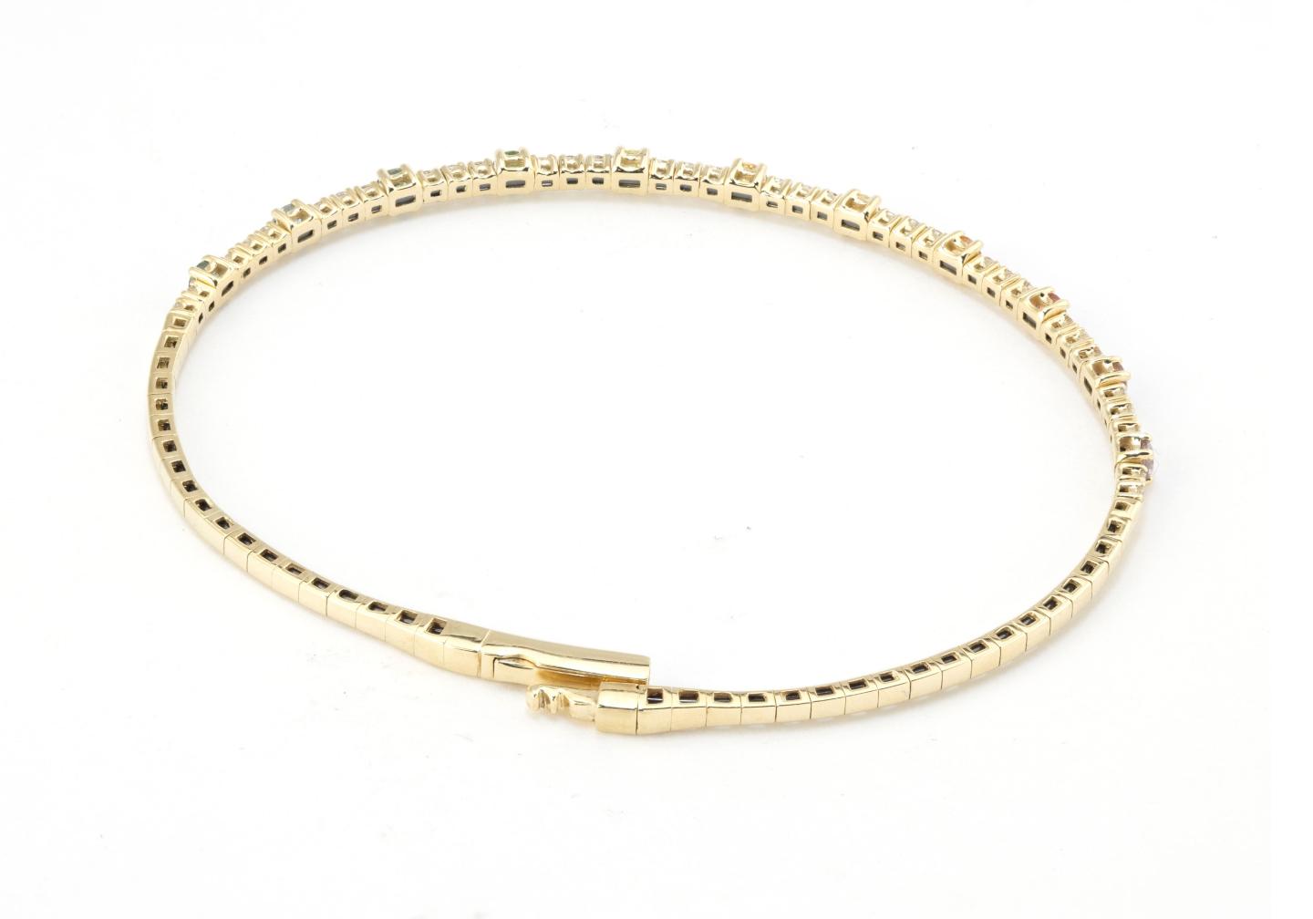 Fancy Montana Flex Tennis Bracelet