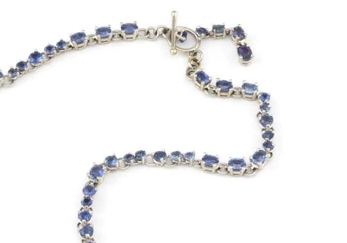 Yogo Sapphire Necklace