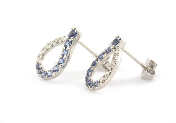 14K Yogo Sapphire Pendant