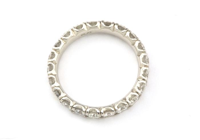 Platinum Diamond Eternity Band
