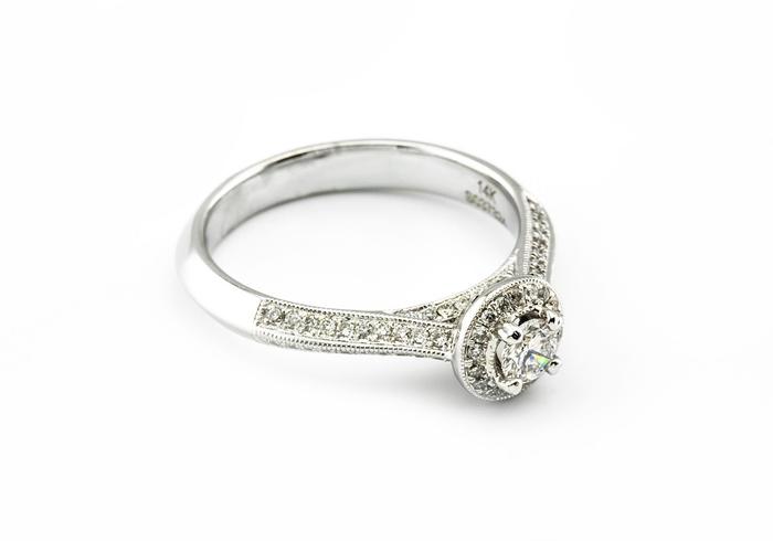 14K Diamond Ring