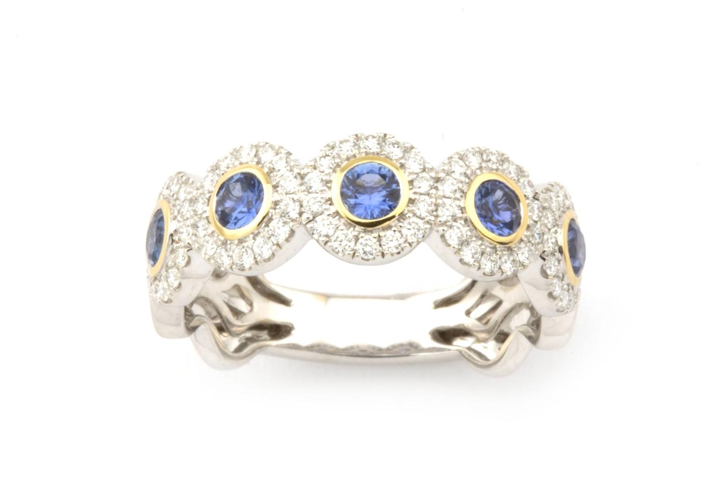 14K Montana Yogo Sapphire Ring