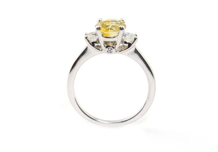 14k Montana Sapphire Ring