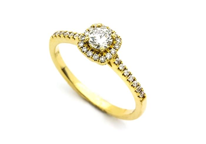 14K Diamond Ring