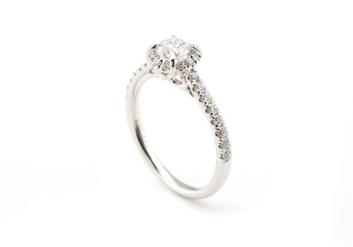 14K Diamond Ring