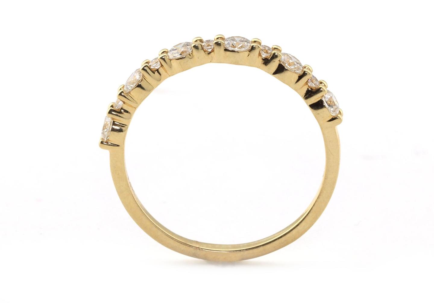 14k Diamond Wedding Band