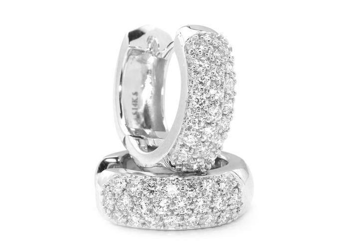 14k Diamond Earrings