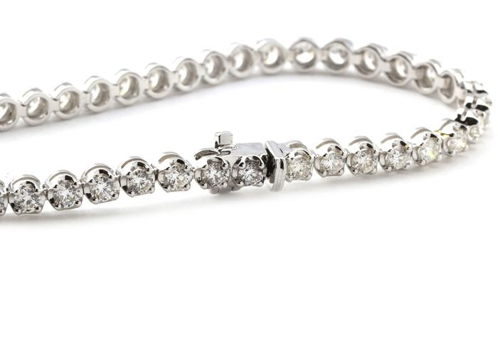 14k Diamond Tennis Bracelet