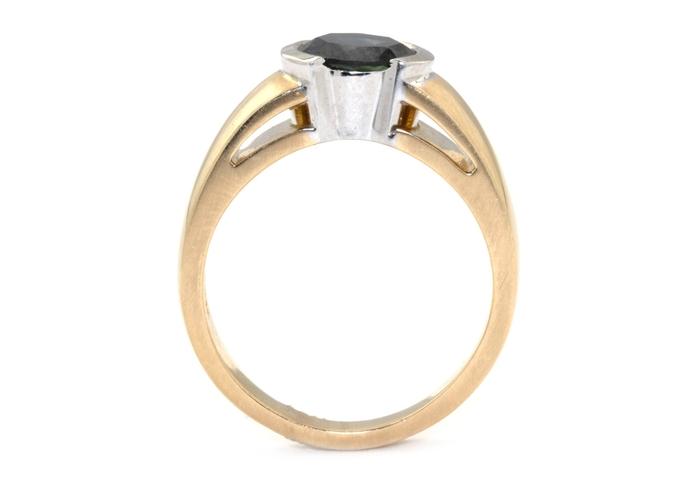 14K Montana Sapphire Ring