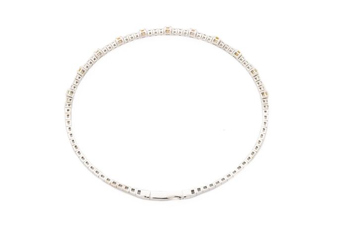 14k MT Sapphire Bangle