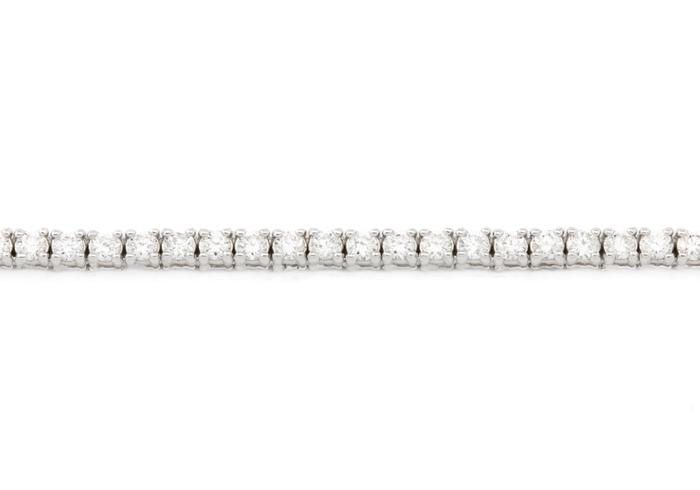 14k Diamond Tennis Necklace