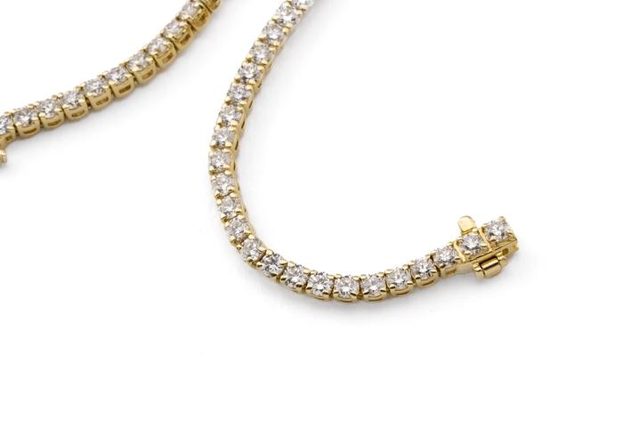 14k Diamond Tennis Bracelet