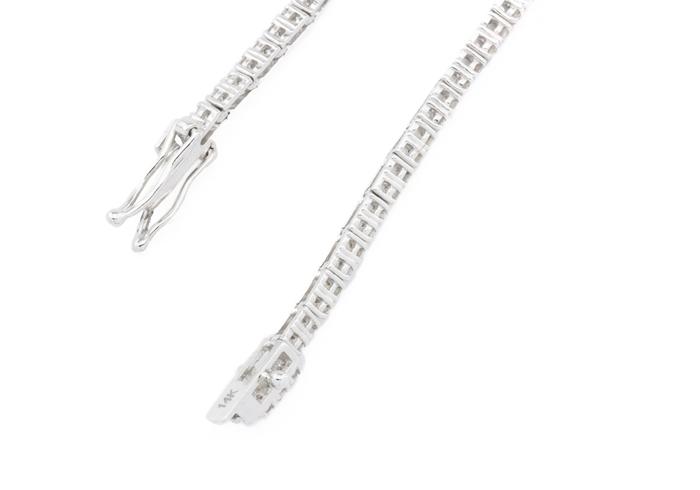 14k Diamond Tennis Bracelet