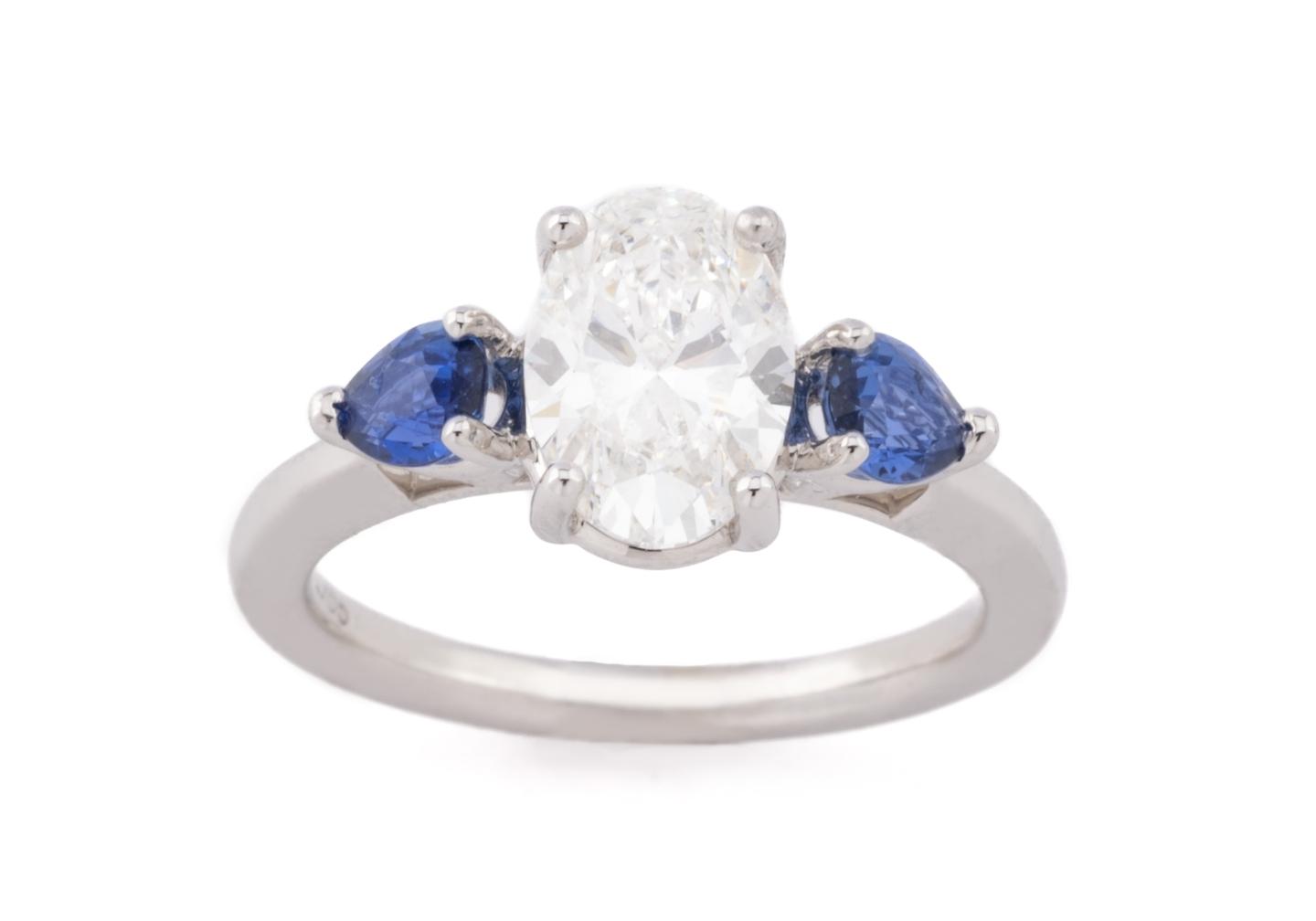 Diamond Yogo Engagement Ring