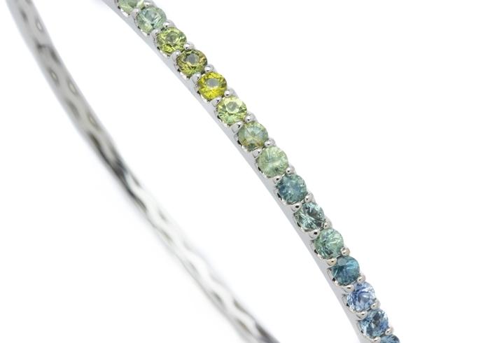 Montana Sapphire Bangle