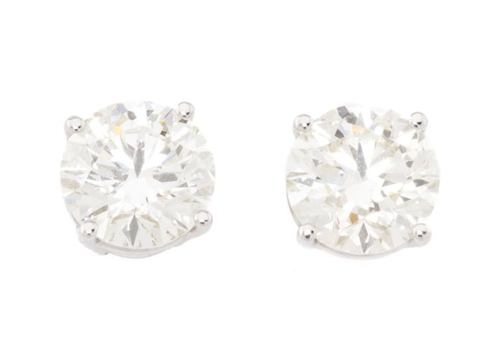 14K Diamond Studs