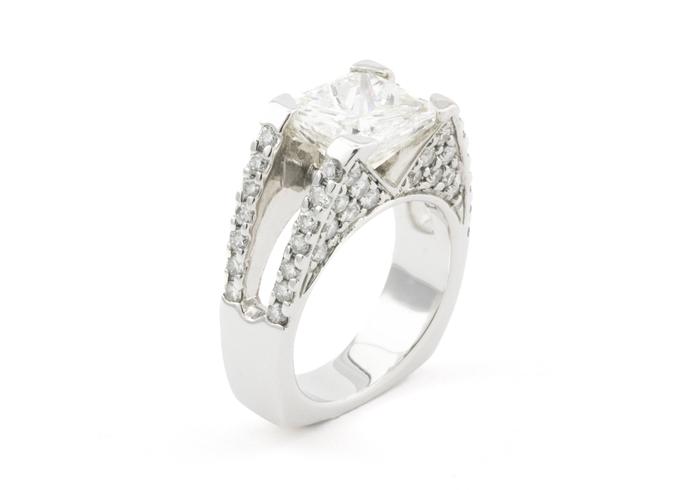 5.02ct Diamond Engagement Ring