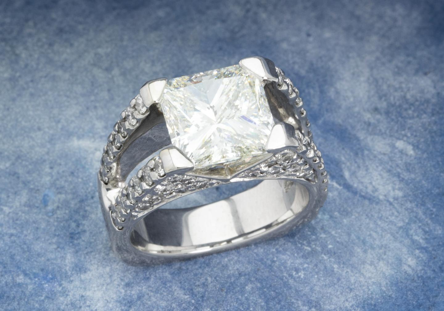 5.02ct Diamond Engagement Ring