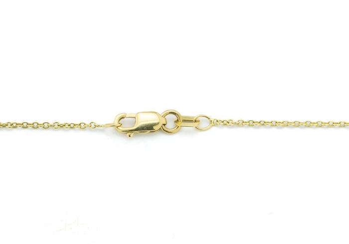 14K Yogo & Diamond Pendant