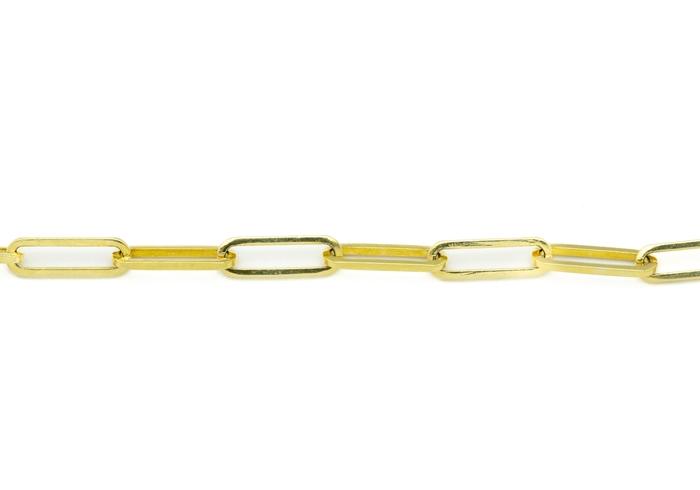 Imperfectionist Montana Sapphire 14K Chain Bracelet