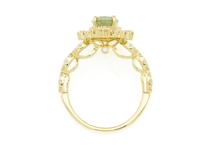 14K Montana Sapphire Ring