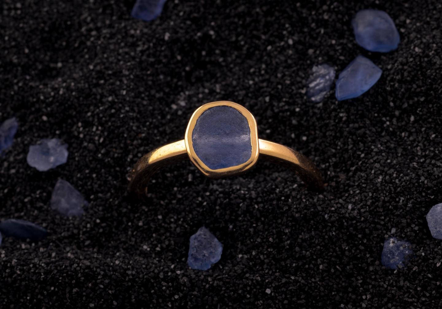 Aurum Bezel Stacker Ring