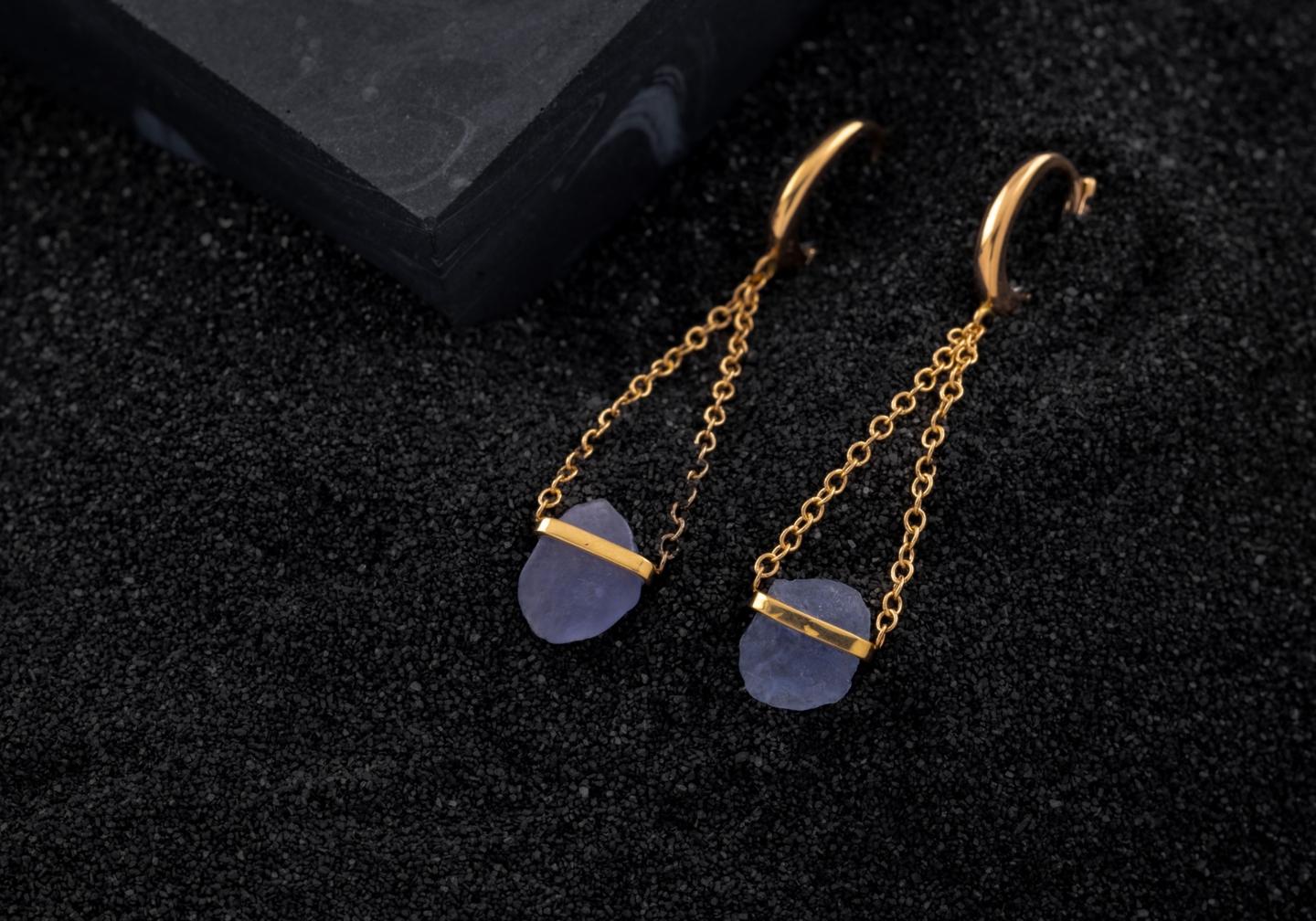 Aurum Wrap Dangle Earrings