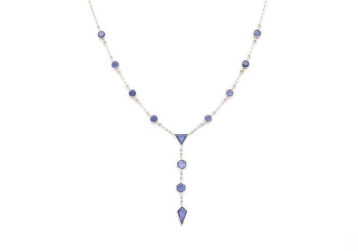 Geometric Station Necklace