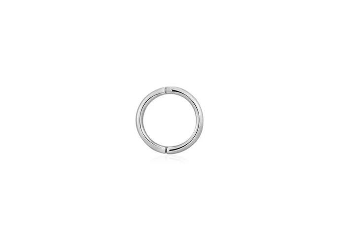 14K Single Huggie Hoop