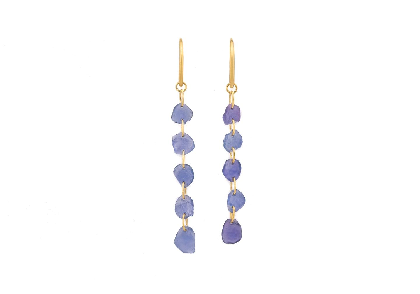 Rough Dangle Earrings