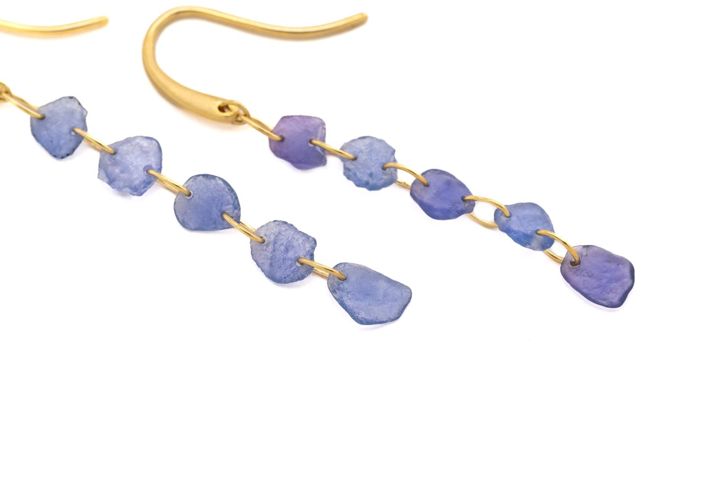 Rough Dangle Earrings