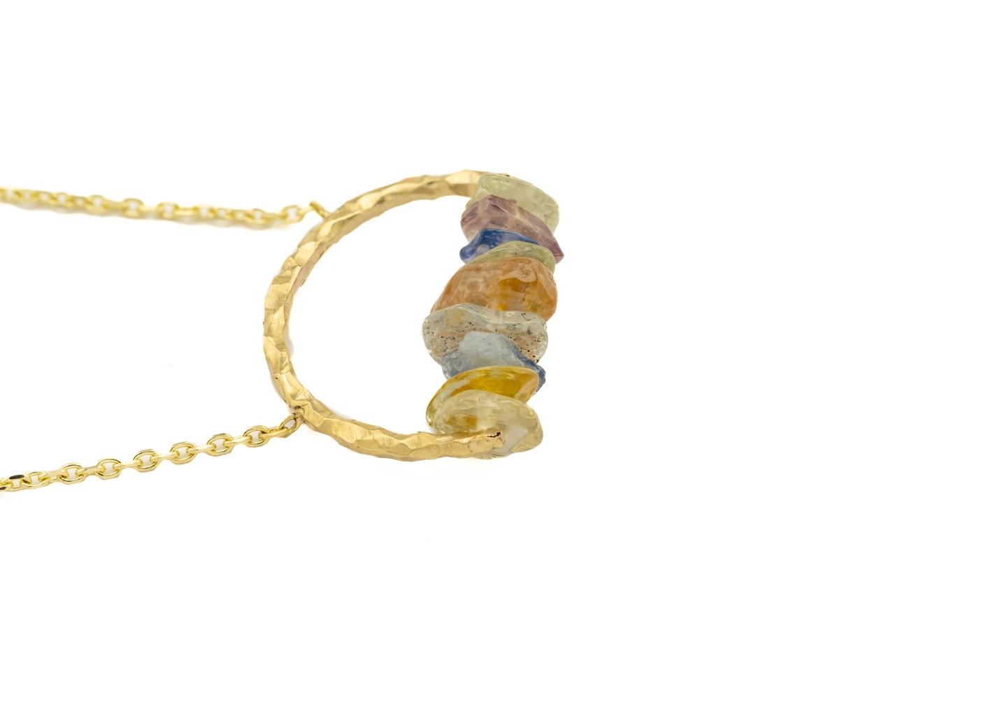 Imperfectionist Montana Sapphire Dangle Earrings