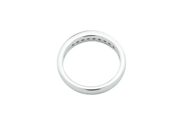 14K Yogo and Diamond Channel Band