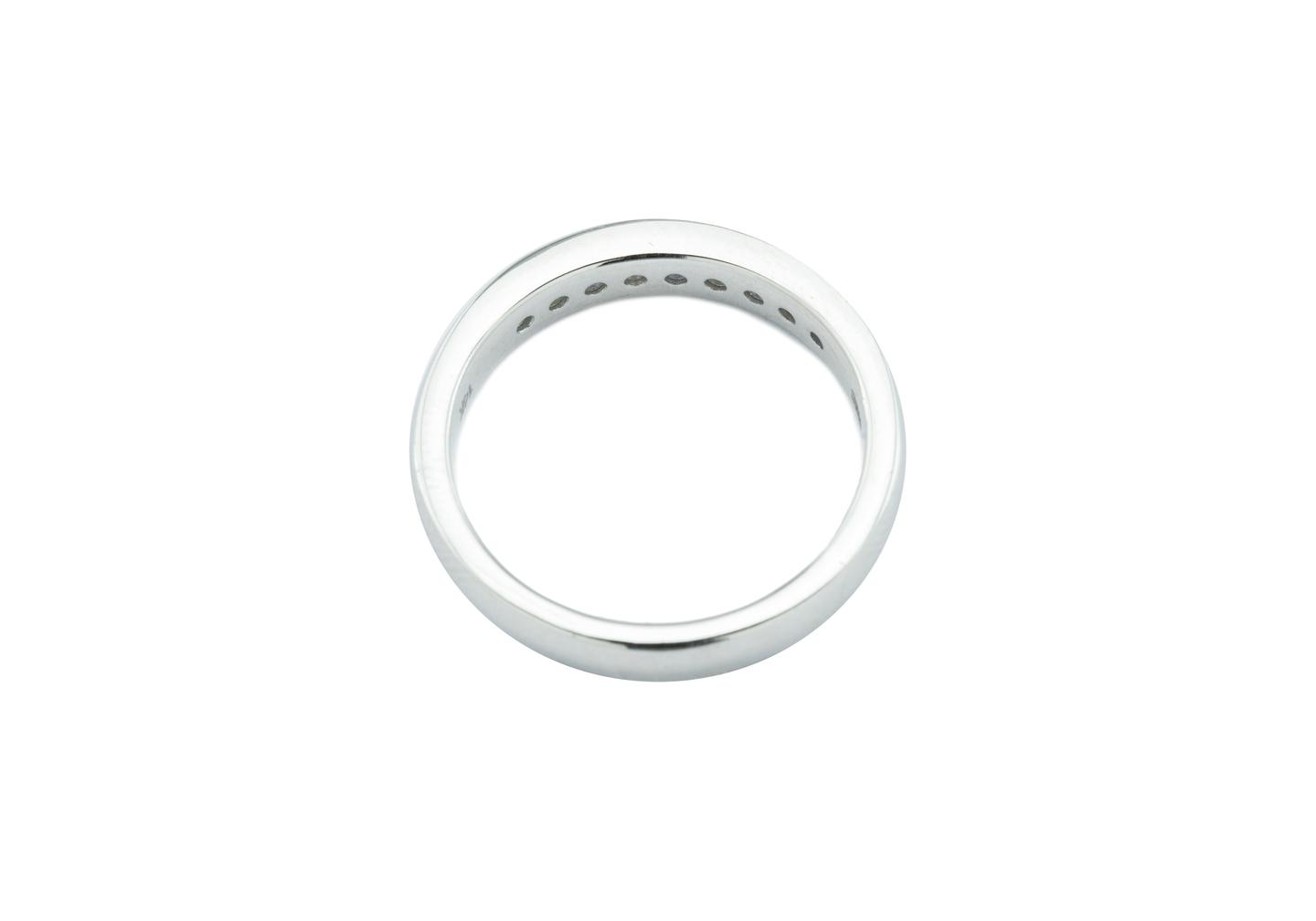 14K Yogo and Diamond Channel Band