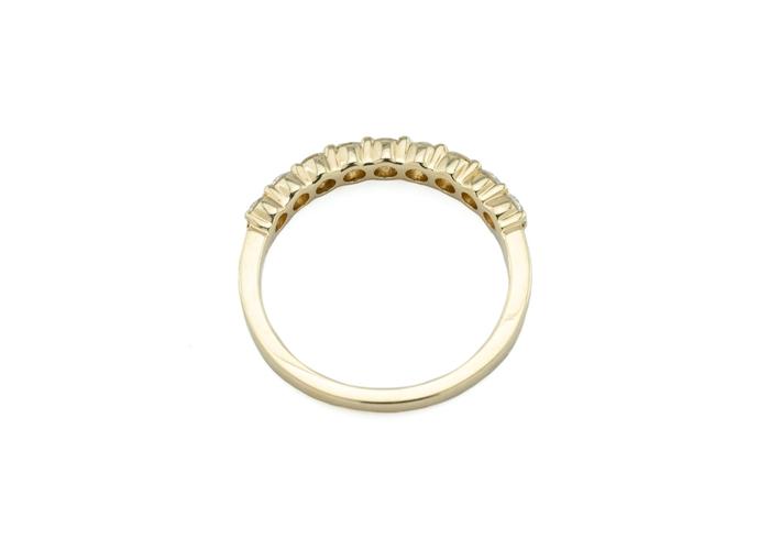 14K Classic Diamond Half-Eternity Band