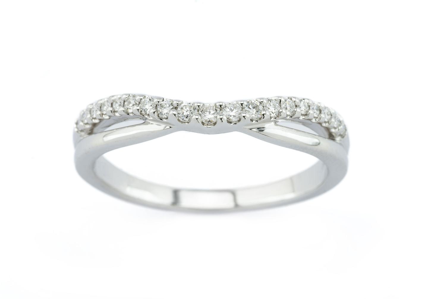14K Diamond Wedding Band