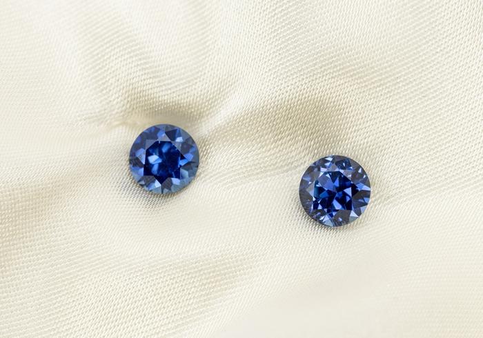 2.19ctw Yogo Sapphire Pair