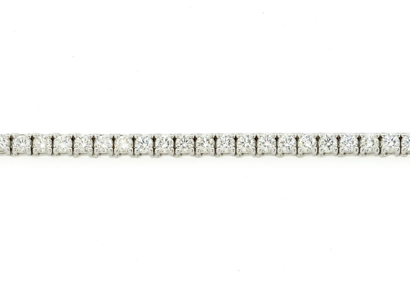 14K 5.00ctw Diamond Tennis Bracelet
