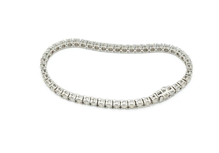 14K 5.00ctw Diamond Tennis Bracelet