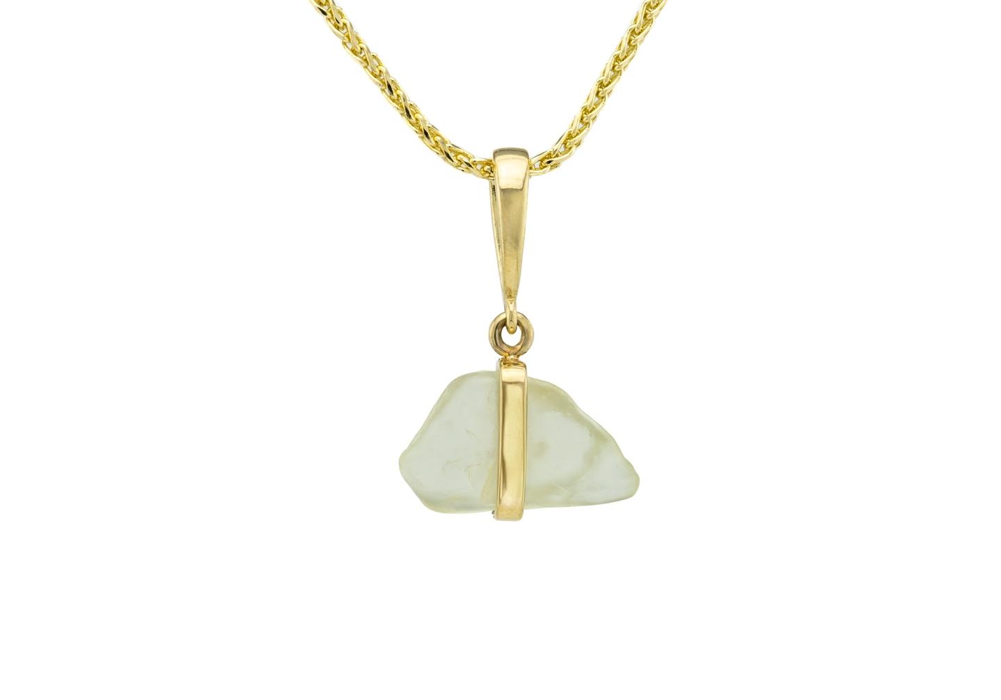 14K Green Montana Sapphire Wrap Necklace | Aurum Collection