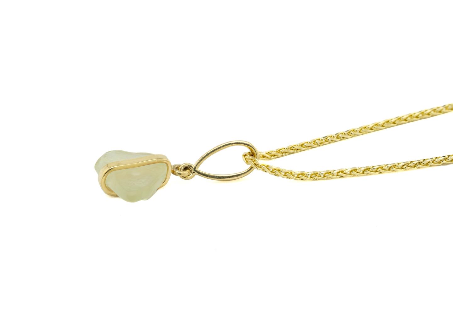 14K Green Montana Sapphire Wrap Necklace | Aurum Collection