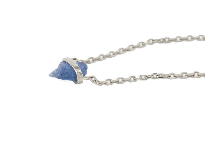14K Yogo Sapphire Wrap Necklace | Aurum Collection