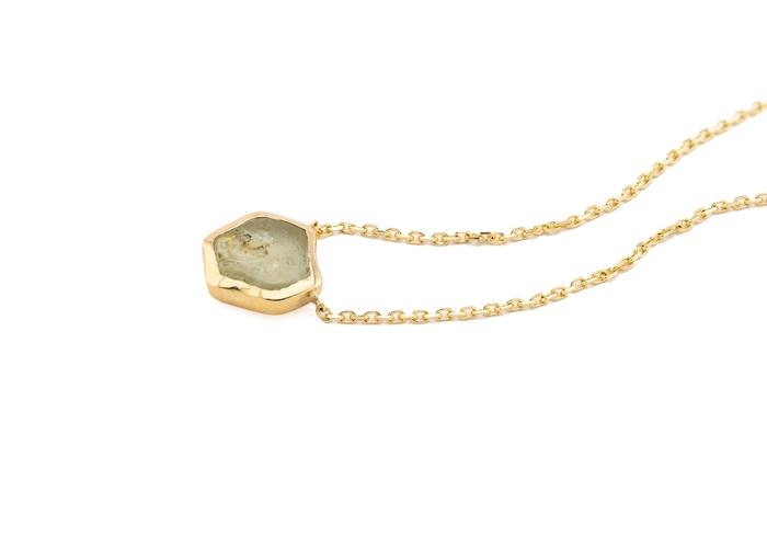 14K Green Montana Sapphire Wrap Necklace | Aurum Collection