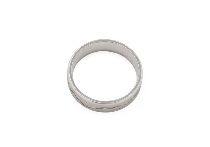 14K Mountain Range Hand Engraved Band | Aurum Collection