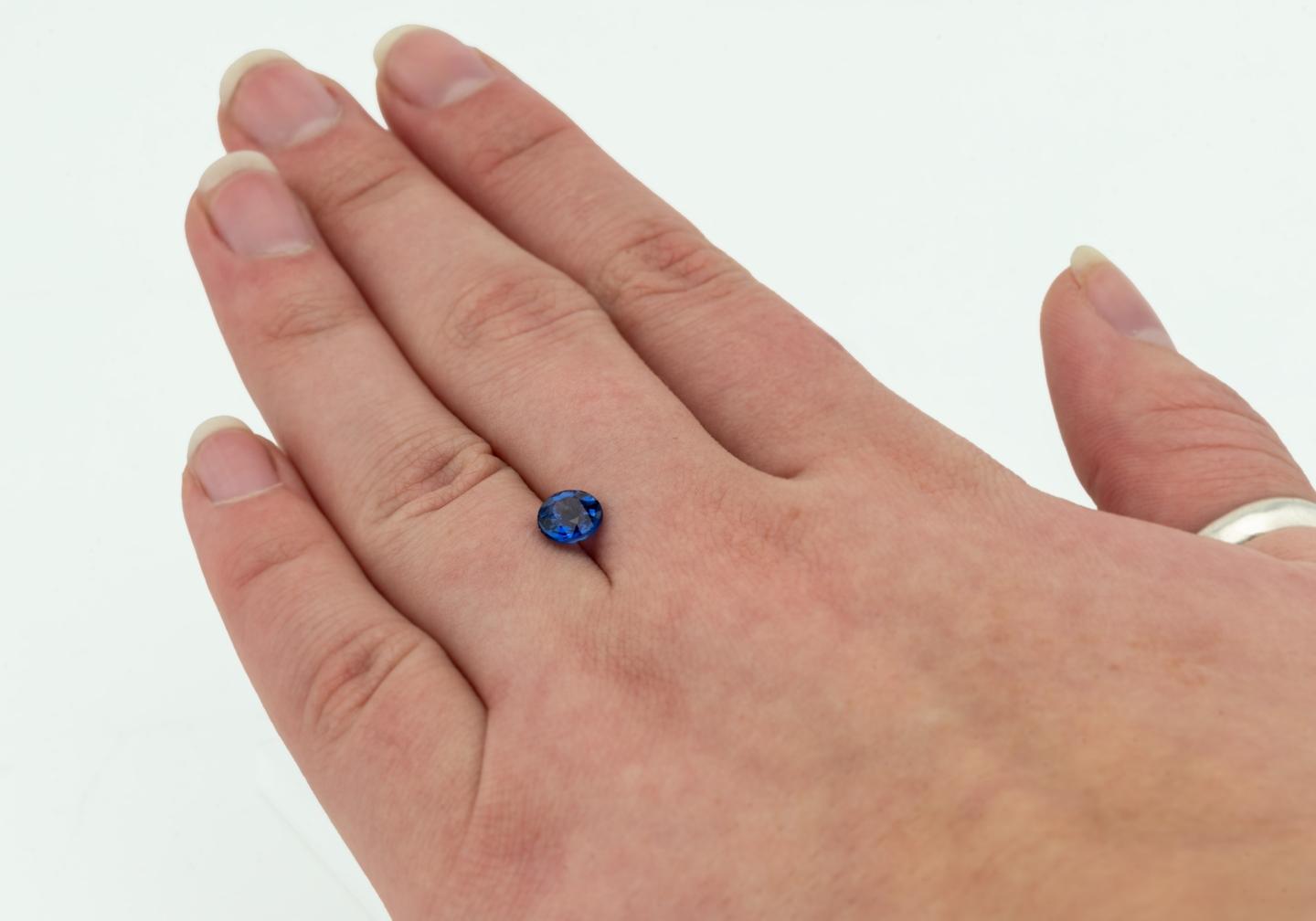 1.21ct Yogo Sapphire