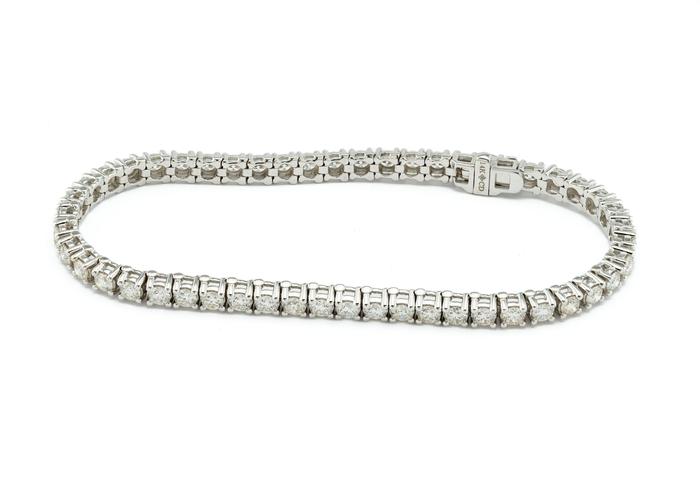 14K 5.00ctw Diamond Tennis Bracelet