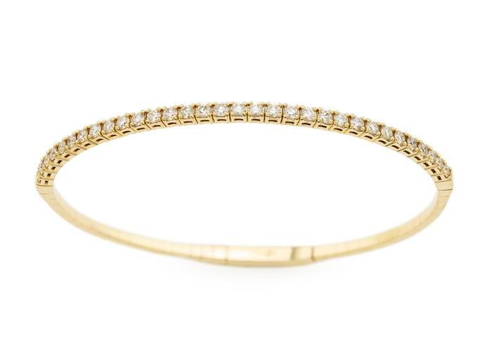 14K Flexi Diamond Tennis Bracelet