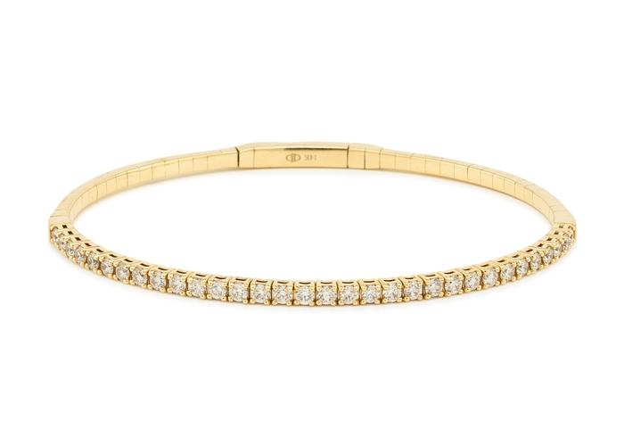 14K Flexi Diamond Tennis Bracelet